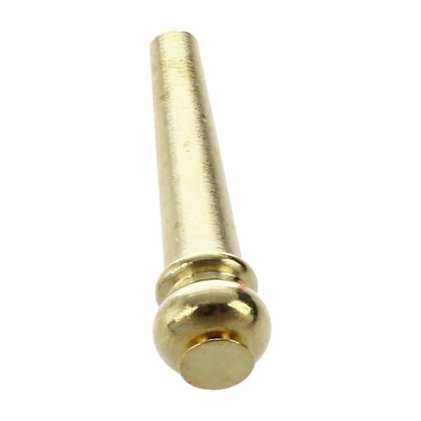 Akustisk gitarrmetallbrostifter 12 stk messing gitarstrenger solide koniske strengstifter strengspiker.