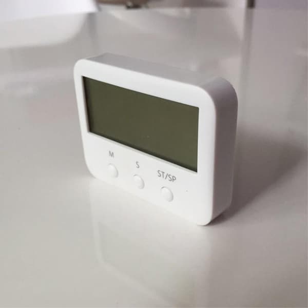 Kjøkkentimer Digital timer med magnet Vit white