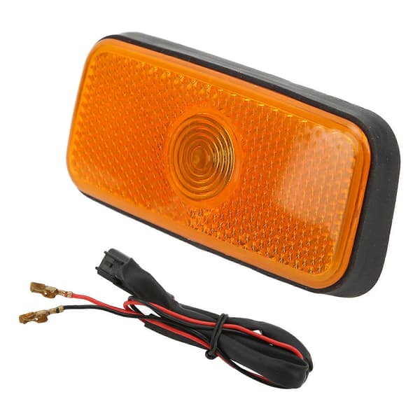 Sidemarkeringslygtehus Orange Linse VYC15?5034?AC Erstatning for TRANSIT MK7 2006?2013