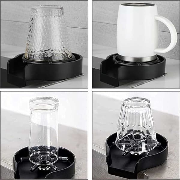 Glasrenser til Vask Udendørs Køkken - Automatisk Glasvask Sort black