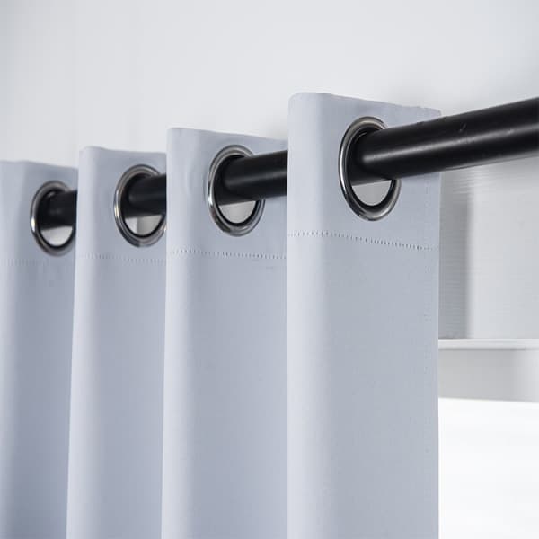 Outdoor Blackout Curtains - Indoor/Outdoor Blackout Windproof White 1pc