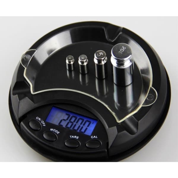 Digital juvelerervekt 0,01g til 500 gram - Askebeger Svart black