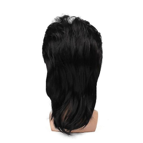 Mullet Peruk Halloween Cosplay Kostym Peruker för Maskerad