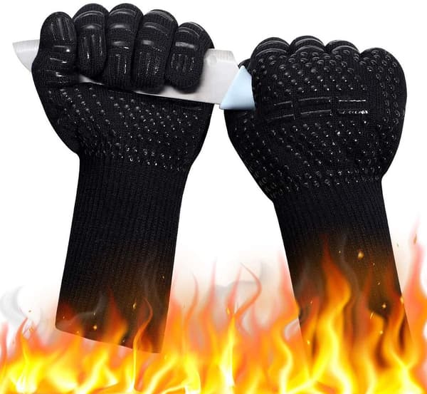 BBQ-käsineet Uunikintaat Lämmönkestävät Jopa 800 °C
