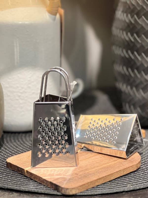 Rivejern Mini Ost Duftvoks 5 cm Sølv Silver one size