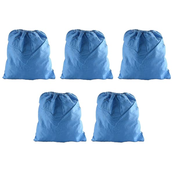 5 st dammsugarpåsar i textil för Karcher Mv1 Wd1 Wd2 Wd3 Se4001, dammsugarpåsar