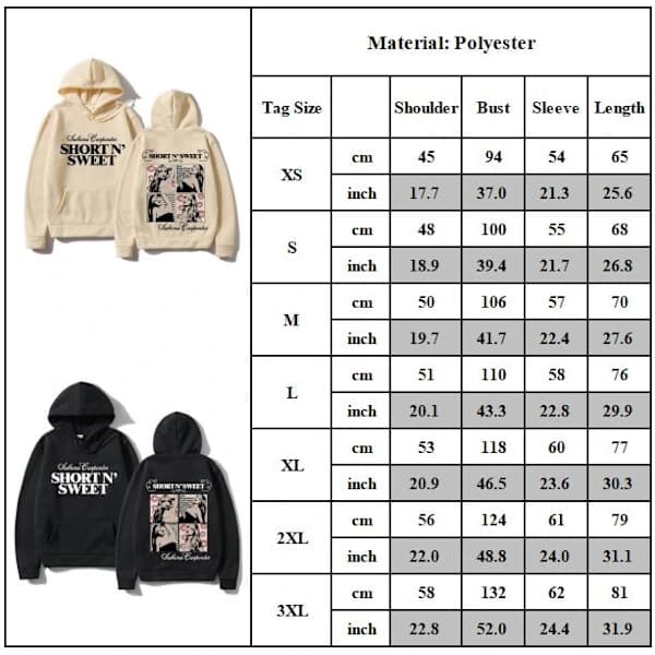 Sabrina Carpenter Merch Hettegenser Trykt Genser Løs Hettegenser Casual Langermet Passer Både Menn Og Kvinner Rosa Rosa M