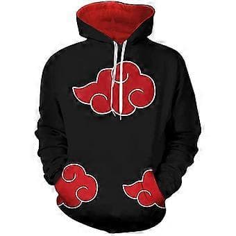 Naruto Akatsuki organisasjon 3D-trykte hettegensere (5XL)