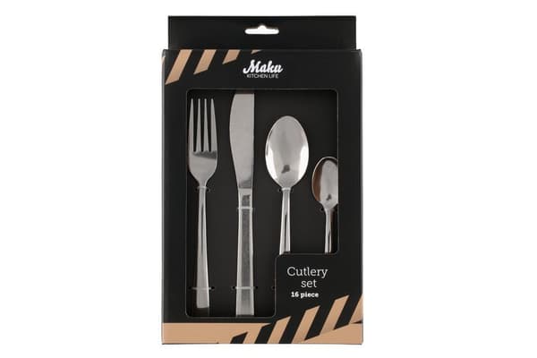 Aterinsetti 16 osaa Deal Silver silver