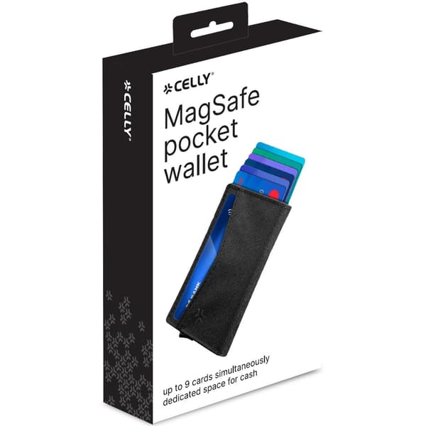 Magwalletpt MagSafe-kortholder og lommebok Svart
