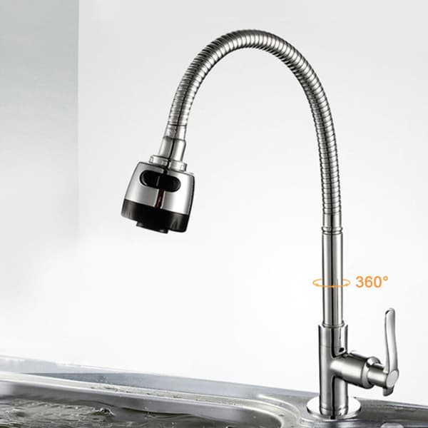 Universal Foldable Cold Water Faucet, Elegant G1/2 inch, Home Kitchen Faucet, Kitchen Mixer