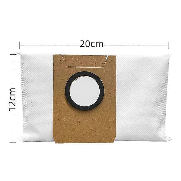 Vacuum Cleaner Bags for Deebot X1 Omni Robot Vacuum Cleaner High Capacity Leak-Proof Dust Bag Replacement Part