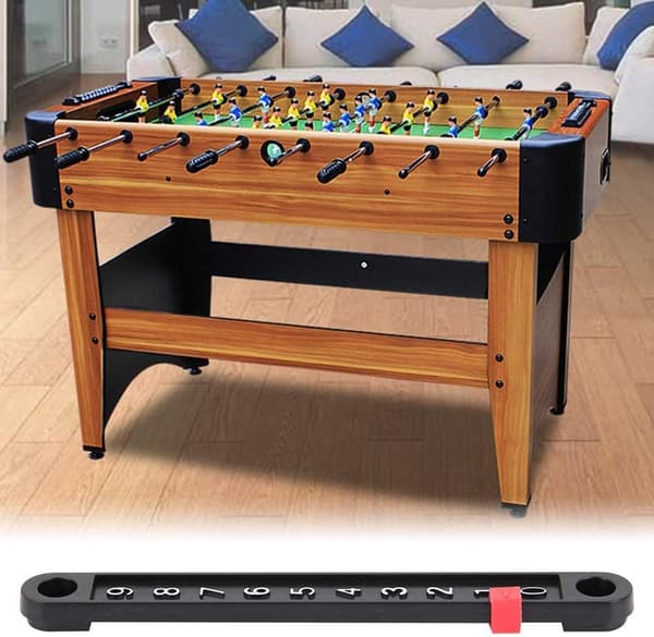 6 stk. fodboldspil kant serie mini billard kant pointtæller markør