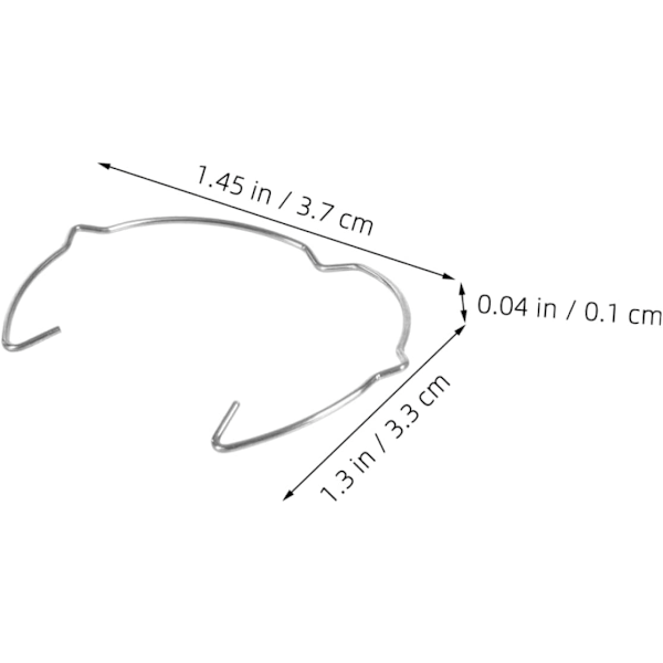 10 stk Spotlight Monteringsklemme Spotlight Festeklemme Fast Ring for Belysning