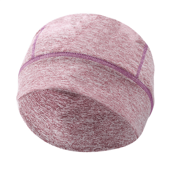 Thermal Cycling Beanie Hat for winter coffee Brun 18 mm