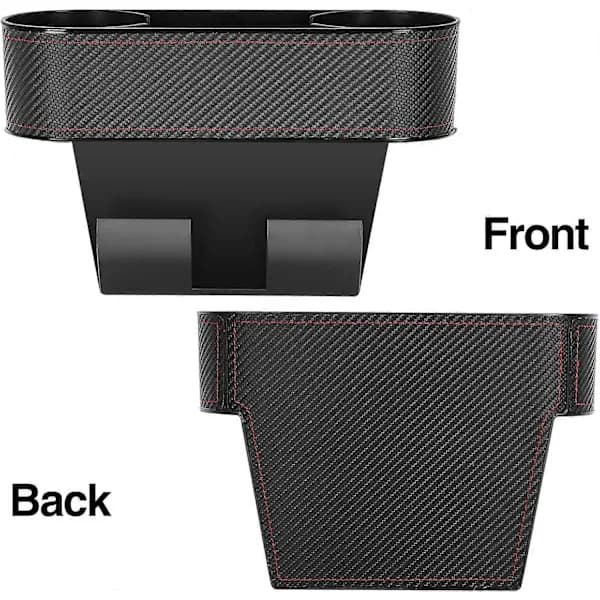 Multifunksjonell drikkeholder for bil, Universal Auto Lastebil Sete Side Koppholder Vannflaskeholder Monteringsstativ Sete Gap Organizer Søm Ki...