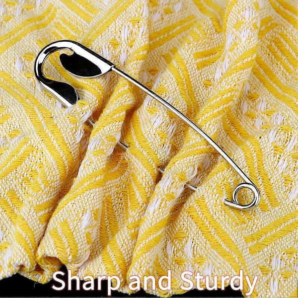 5 Inch Large Safety Pins for Clothes Heavy Duty Giant Safety Pins {Db}