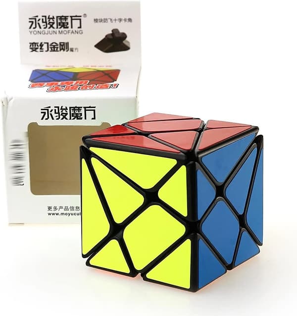 Axis V2 Ny Version Jingang V2 3x3 Sort Magisk Terning 3x3x3 Axis V2 Speed Cube Puslespil
