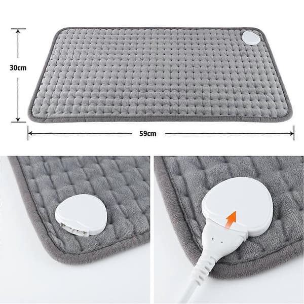 Physical Therapy Heating Pad Fast Heating Technology 3-Level Timer Portable Mini Heating Pad for Home Office Indoor Outdoor[DB] EU Plug EU Plug