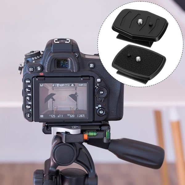 Stativ Quick Release Plade Kamerapakke 43mm 45mm Tilbehør