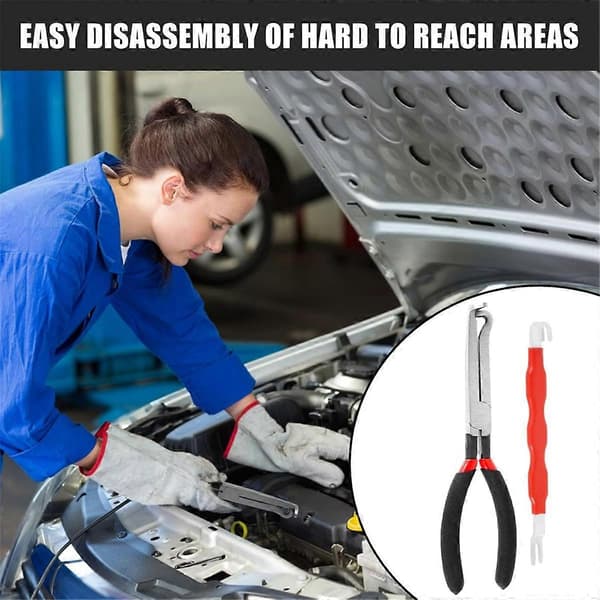 [COQQ] 2pcs Electrical Connector Removal Pliers, Electrical Connector Separator, Car Tool Electrical Connector