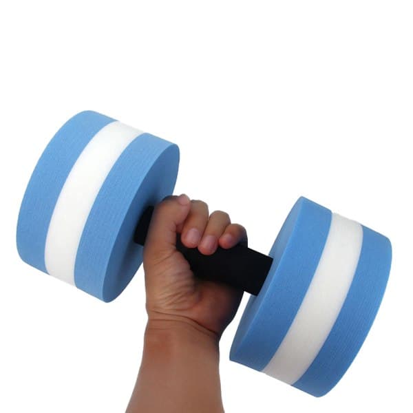 1 pc EVA Water Dumbbell Automatic Floating Foam Dumbbells Green Green Green