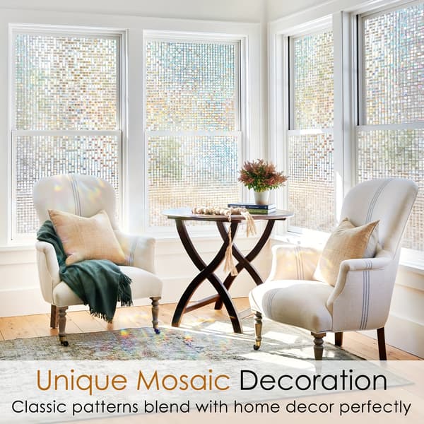 Window Film, Mosaic Window Decal (30cm x 300cm)
