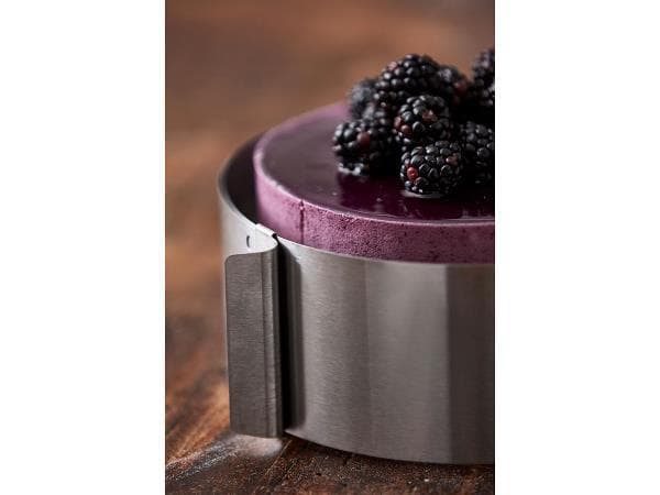 Kakeform / Kakering justerbar 16-32 cm Funksjon Silver silver
