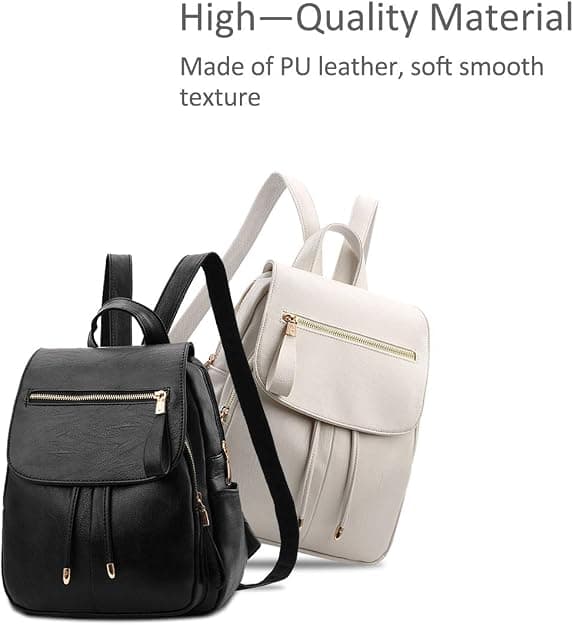 Fashionable Women's Backpack Mini Backpack Leather Ladies Backpack, ZQKLA
