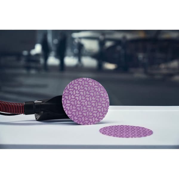 710W 150mm 80+ Icke-perforerad nät slipskiva, lila