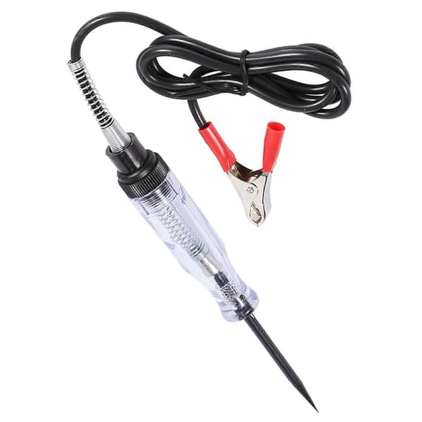 Auto 6V 12V 24V DC Bil Lastbil Spænding Kredsløbstester Bil Test VoltMeter Lang Sonde Pen Lampe