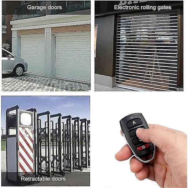 st Universal Remote Control for Duplicating Garage Door, Gate Remote Control, Remote Control Key, Replacement Remote Control for Garage Door