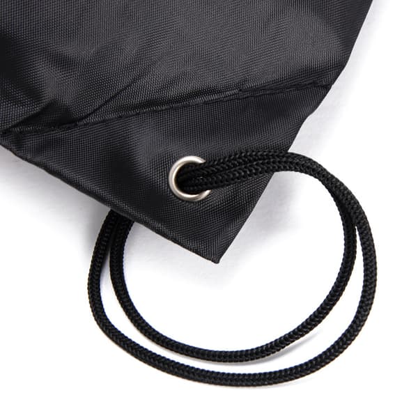Sports Drawstring Backpack Organizer Waterproof Black