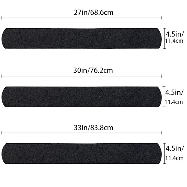 Sklisikre møbelputer - 83,8×11,4 cm, egnet for hvilestoler, sofaer