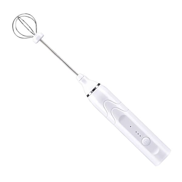 Electric Hand Mixer, USB Rechargeable, Automatic Egg Beater, Milk Frother, Large Capacity, Battery Operated