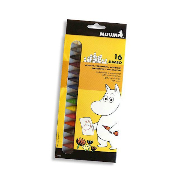 Mummivoksfargestifter Jumbo - Krabat multifarget multifärg