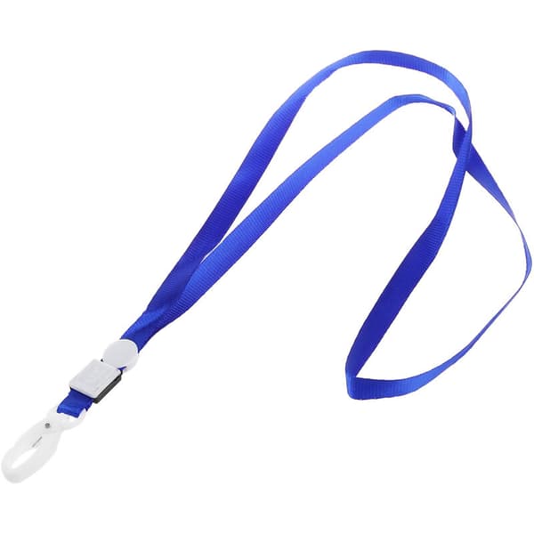20 stk personlige ID-kortholdere med ring, holder, etui, stropp, blå