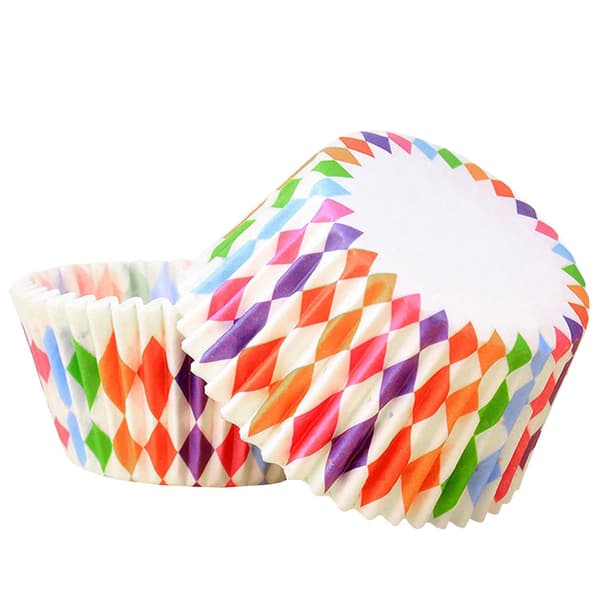 100 kpl värikkäitä muffinivuokia: Leivo ja juhli! multifärg multicolor