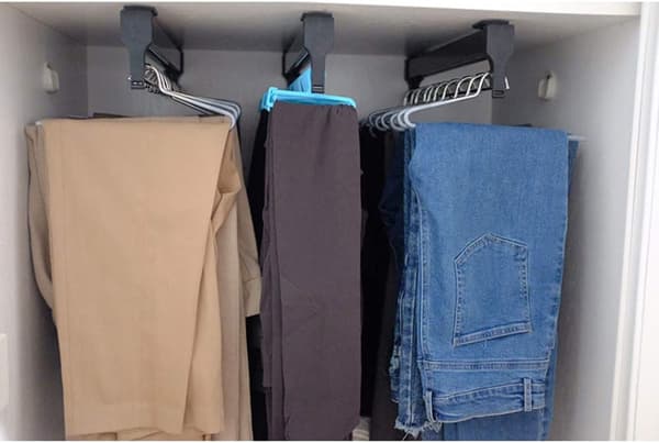 Adjustable Clothes Rail Telescopic Stainless Steel Rod for Wardrobe