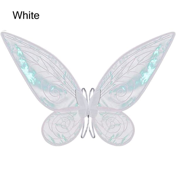 Fairy Wings Kostumer Udsmykningsvinger white