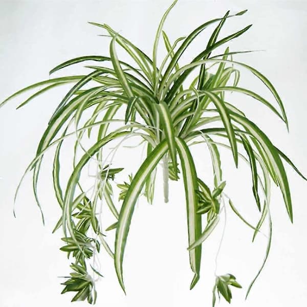 1 Bukett Stor Storlek Simulering Chlorophytum Comosumn Väggdekor Konstgjord Växt 60cm