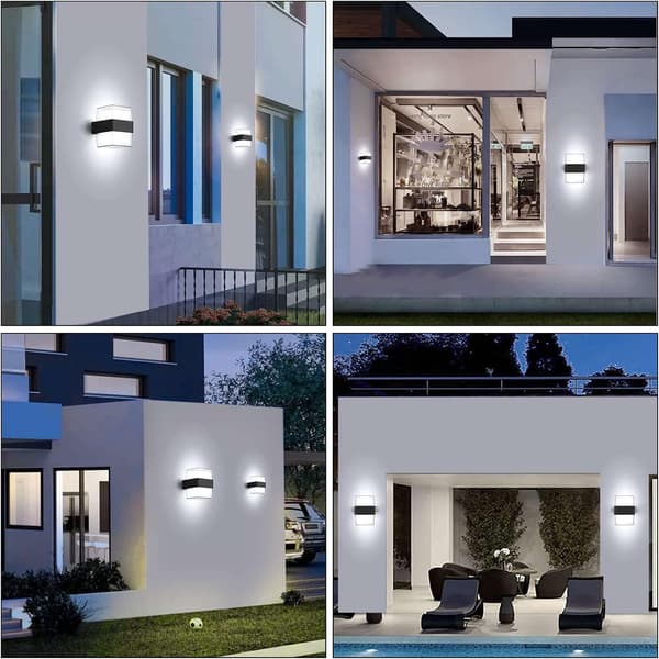 LED-ulkoseinävalaisin IP65 Vedenpitävä Ulkoseinävalaisin Ulko Li