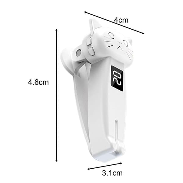 Page Turner Mobile Video Remote Control Physical Clicker Suitable For Kindle Mobile Phone Tablet White