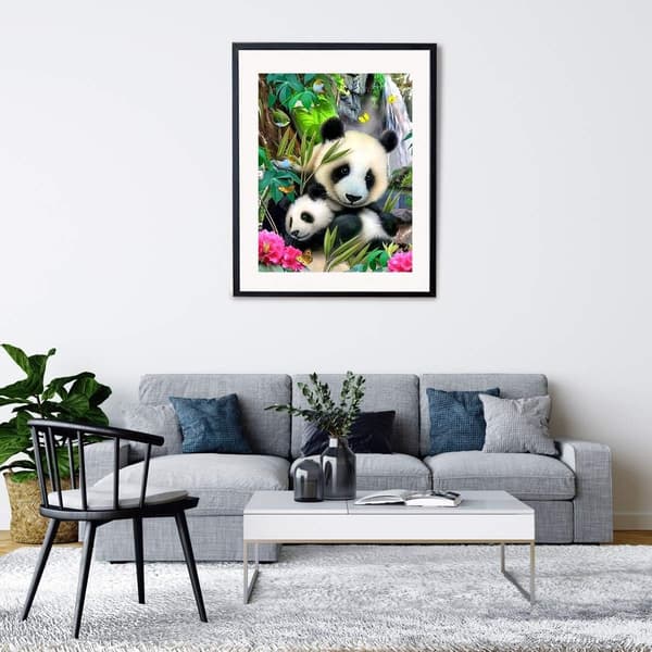 30*40cm Diamantmaling Voksen Barn, 5D DIY Diamantmaling Kunst
