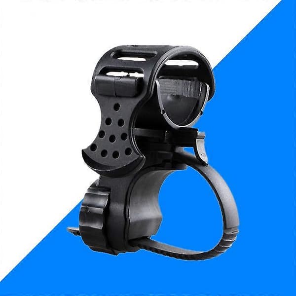 Bicycle Light Mount Holder Handlebar Rubber Bike Light Clip Easy Mount 360 Degree Rotation Adjustable