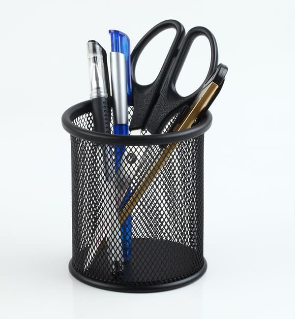 Mesh Pennholder - Svart