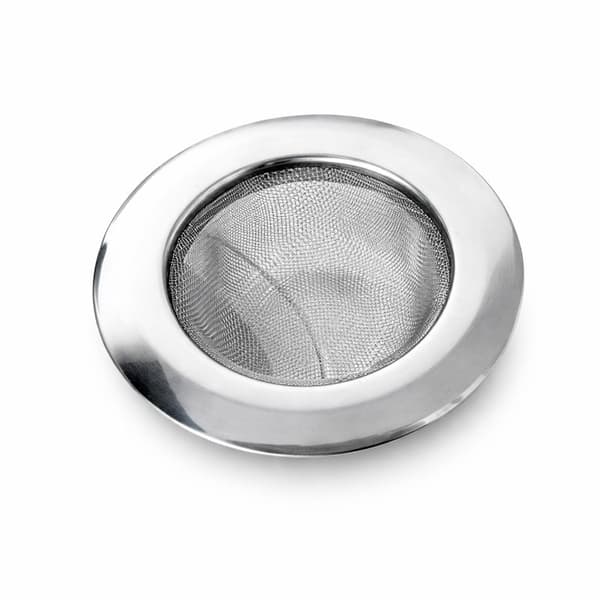 3-pak - Filter Ø8 / Hårfanger til afløb og vask - Opsamler snavs Silver silver