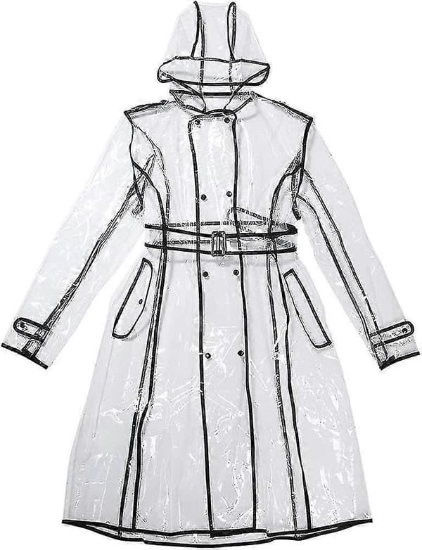 Vattentät Regnkappa Lättvikt Packbar Regnkappa Transparenta Regnponchos