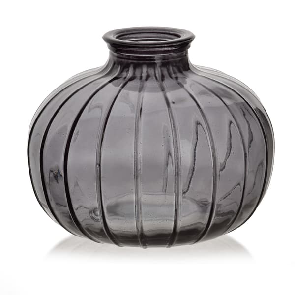 Glasvas Serenite Wazonik 11x9cm Grå 1pc
