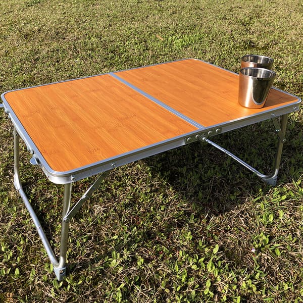 Sammenleggbart bord campingbord multifunksjonelt bord markedsbord tapetseringsbord